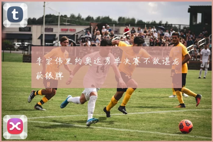 李宗伟里约奥运男单决赛不敌谌龙获银牌